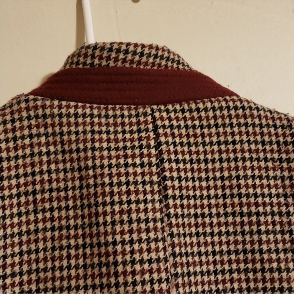 Zara women’s tailored checkered coat - Picture 3 of 7